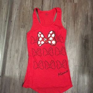 Disneyland Parks Minnie Mouse racer back tank